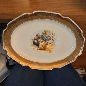 Sabina Autumn Turkey Dinner Plate